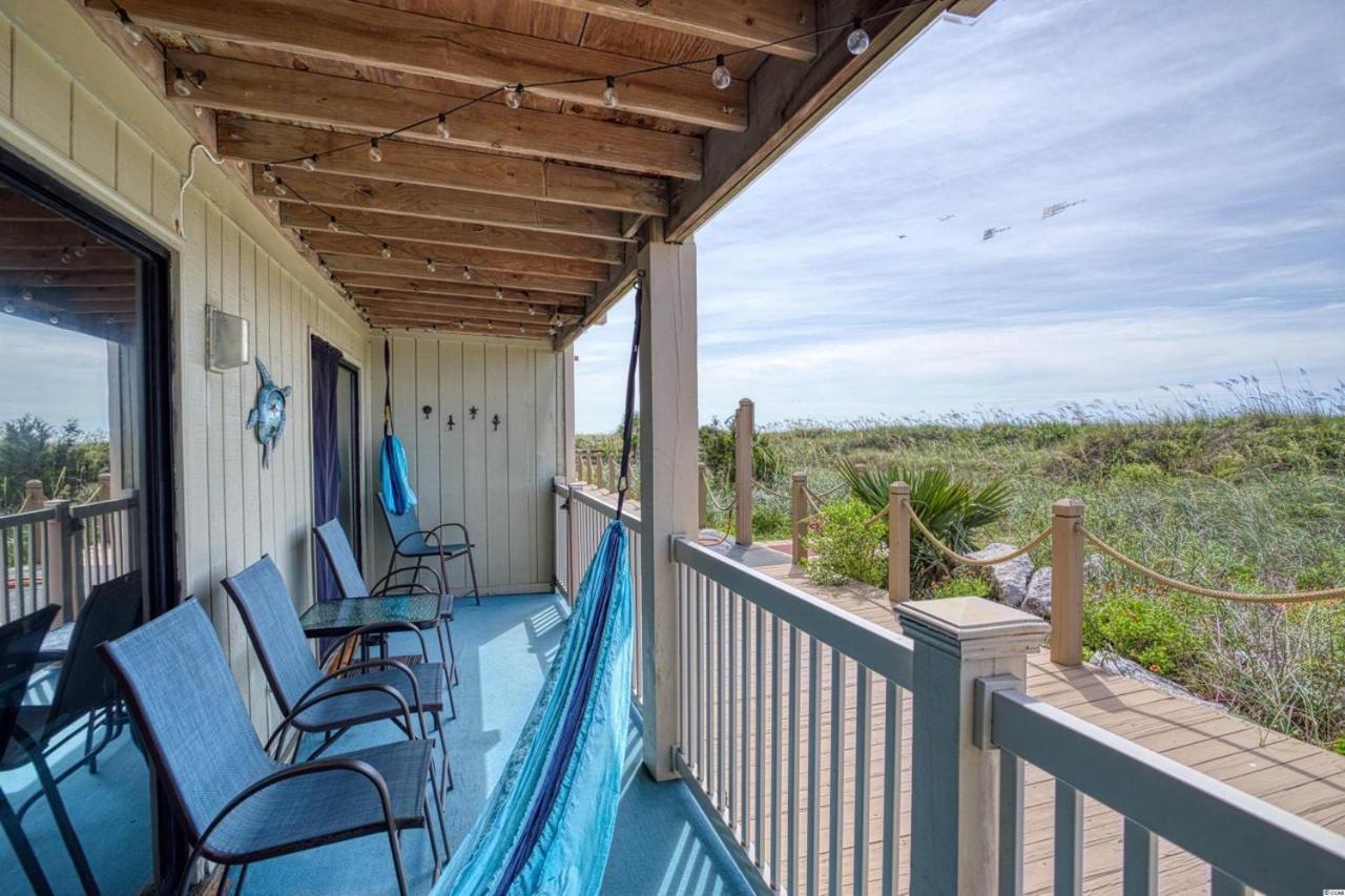 Beautiful Beachfront-Oceanfront First Floor 2Br 2Ba Condo In Cherry Grove, North Myrtle Beach! Renovated With A Fully Equipped Kitchen, 3 Separate Beds, Pool, Private Patio & Steps To The Sand! Ngoại thất bức ảnh